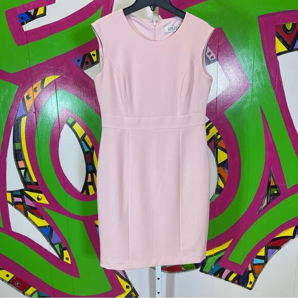 Kasper, Pale Pink 2 Piece Dress and Jacket Set. Size 4 Petite. New condition! - Picture 6 of 13